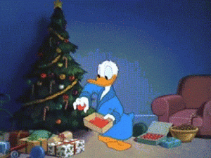  Donald 오리 And His 크리스마스 나무, 트리
