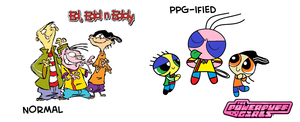  Ed Edd n Eddy - Normal and PPG-ified