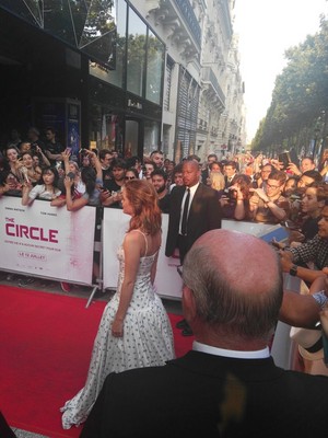  Emma Watson at the Paris Premiere of 'The Circle'