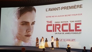  Emma Watson at the Paris Premiere of 'The Circle'
