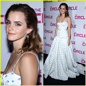  Emma at the Paris premiere of "The Circle"