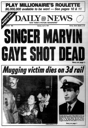  Front Page News Pertaining To Marvin Gaye