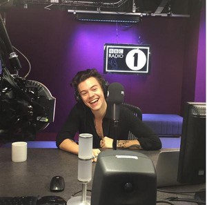  Harry at BBC Radio 1