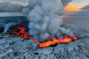  Holuhraun 火山 Eruption, Iceland