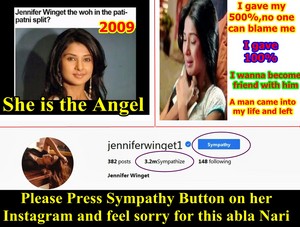  Jennifer WInget या brand ambassador of Sympathy ??