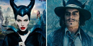  Johnny(The Wolf) and Angelina(Maleficent)