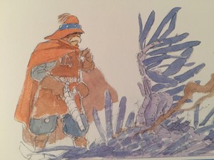  Lord Yupa - The Art Of Nausicaä Of The Valley Of The Wind - Watercolor Impressions - Hayao Miyazaki
