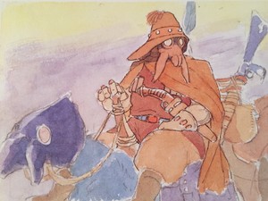  Lord Yupa - The Art Of Nausicaä Of The Valley Of The Wind - Watercolor Impressions - Hayao Miyazaki
