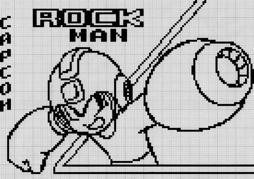 Megaman in pixel 001