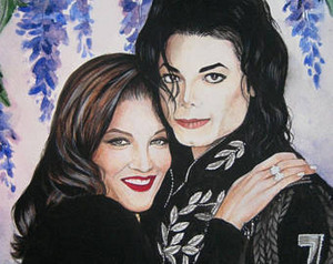 Michael Jackson And Lisa Marie Presley 