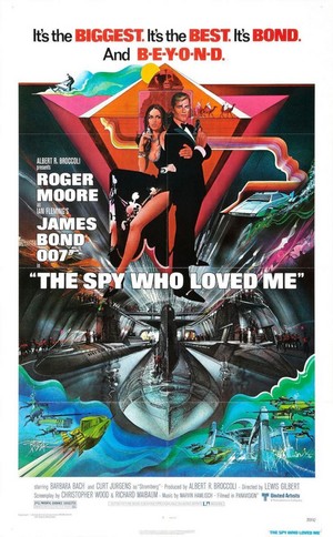  Movie Poster For The Spy Who Loved Me