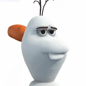  Olaf's Nose Gif