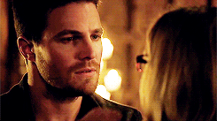  Olicity + unscripted moments