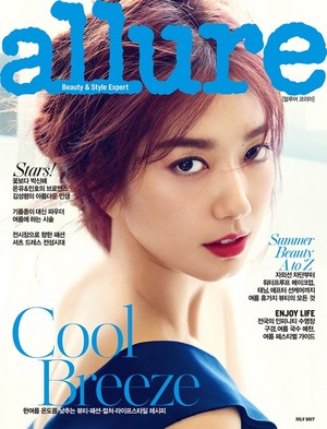  PARK SHIN HYE COVERS JULY 2017 ALLURE