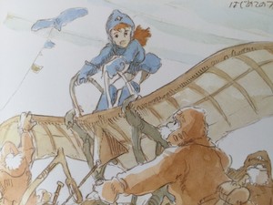  Production Sketches and Concept Work for Nausicaä of the Valley of the Wind - Hayao Miyazaki