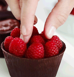 Raspberry Chocolate Cup