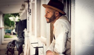 Ricky Whittle at Ajoure Men photoshoot by Manuel Cortez (2017)
