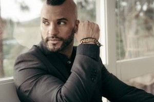 Ricky Whittle at Square Mile photoshoot by David Harrison (2017)