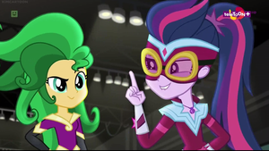  Sci-Twilight Sparkle and Sunset Shimmer