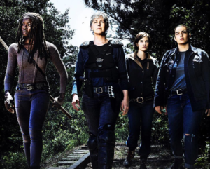  Season 8 First Look ~ Michonne, Carol, Maggie and Tara