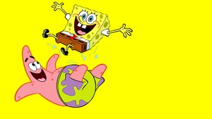  SpongeBob and Patrick দেওয়ালপত্র