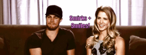 Stephen Amell and Emily Bett Rickards - Fanpop Animated Profile Banner 