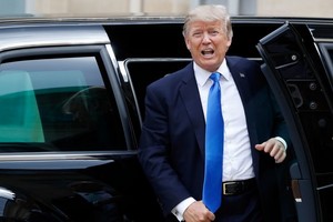  Trump at Elysee Palace - July 13, 2017