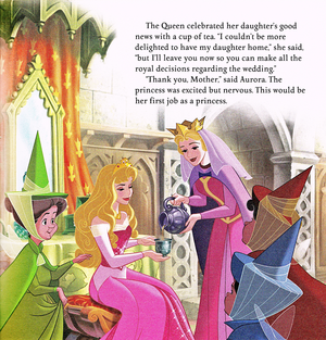  Walt disney Book Scans - Sleeping Beauty: Aurora's Royal Wedding (English Version)