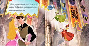  Walt disney Book Scans - Sleeping Beauty: Aurora's Royal Wedding (English Version)