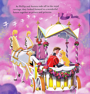  Walt ডিজনি Book Scans - Sleeping Beauty: Aurora's Royal Wedding (English Version)