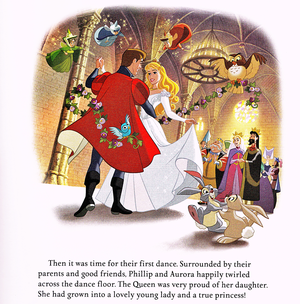  Walt ডিজনি Book Scans - Sleeping Beauty: Aurora's Royal Wedding (English Version)