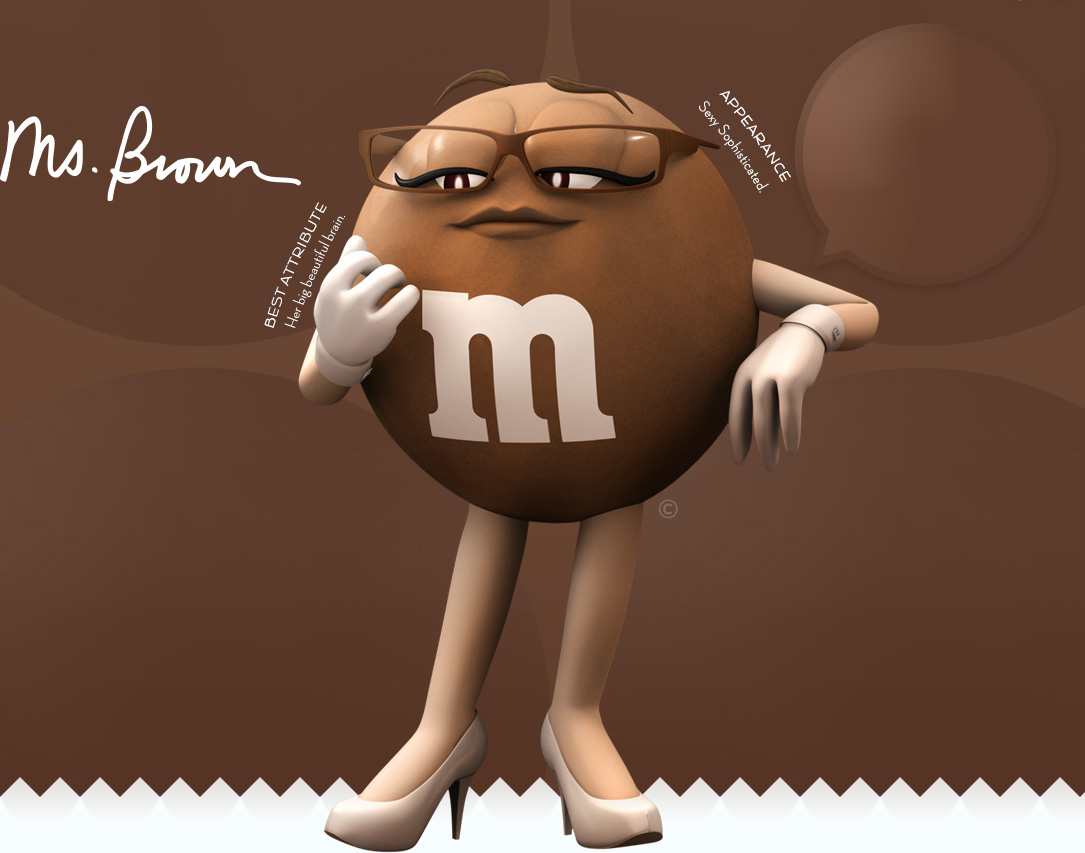 Brown m&m