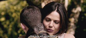  mama Regina saying goodbye to Henry