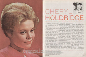  bài viết Pertaining To Cheryl Holdridge