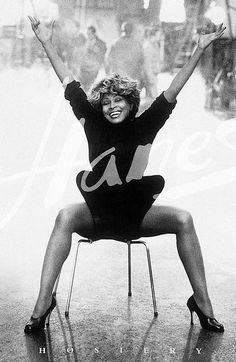  Tina Turner Promo Ad For Hanes Hosiery