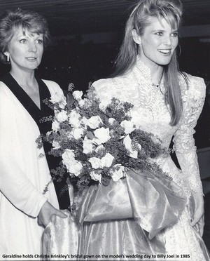  Christie Brinkley On Her Wedding hari 1985
