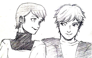  Adult Marinette and Adrien