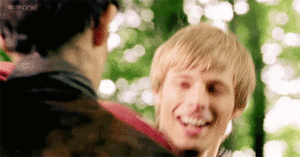 Arthur+Merlin=The Hug