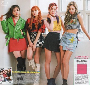  BLACKPINK for Popteen Япония Magazine August Issue