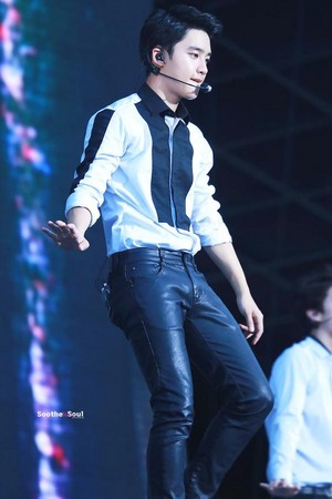 D.O. In Leather Pants