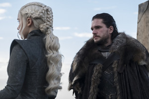 Daenerys Targaryen and Jon Snow 7x03 - The Queen's Justice