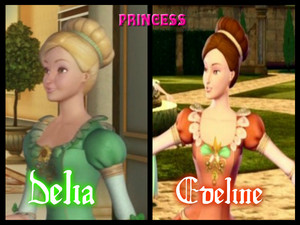  Delia and Edeline バービー in the 12 dancing princesses