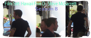  Film set: Hawaii Five 0 - Season 8 - 💛 Steve McGarrett
