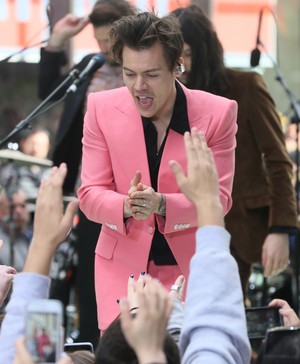  Harry Styles on the Today mostrar