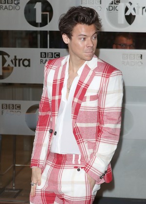  Harry outside BBC Radio 1