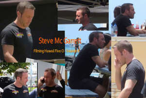  Hawaii Five-0 - Season 8 (Alex O'Loughlin) set up shoot in Hawaii