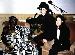  Hosting African Political Official 1995