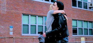  Jessica & Trish hugging