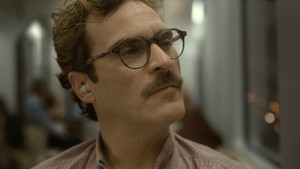  Joaquin Phoenix as Theodore in Her (2013)