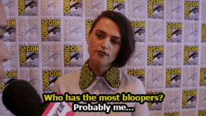  Katie talking about Supergirl 防弹少年团